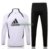 Real Madrid Ensemble Vestes d'Entraînement 22-23 Blanche Noire Pour Homme